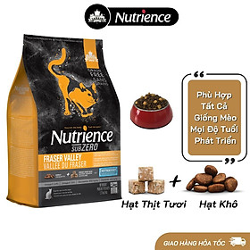 Thức Ăn Hạt Cho Mèo - Mượt Lông Nutrience Subzero Bao 5kg - 4 Loại Thịt