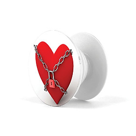 Popsocket - Giá đỡ điện thoại đa năng Hình Tim - Hàng Chính Hãng