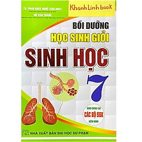 Sách - Bồi Dưỡng Học Sinh Giỏi Sinh Học 7 (Biên Soạn Theo Chương Trình GDPT Mới)