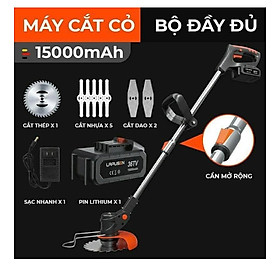 Siêu hot Máy cắt cỏ, cầm tay 36V . Pin khủng 10 cell, MODEL MỚI NHẤT 2023