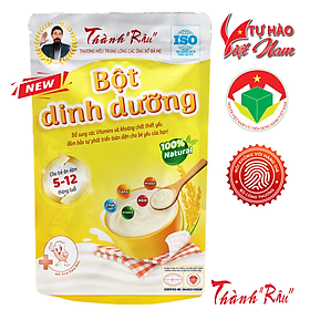 1 GÓI BỘT DINH DƯỠNG ĂN DẶM CHO TRẺ EM THÀNH RÂU - 500G 