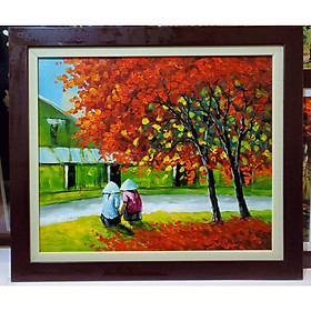 Mua TRANH VẼ SƠN DẦU - PHONG CẢNH  VẼ HIỆN ĐẠI