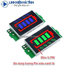 Mua Bảng hiển thị đo dung lượng pin lithium LED bảng chỉ báo pin lithium Module led báo pin đa năng