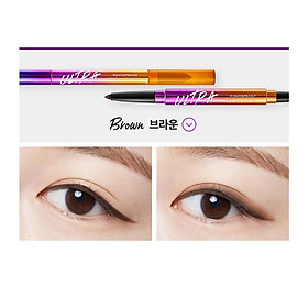 Chì Kẻ Mắt Không Trôi 2 Đầu Missha Ultra Powerproof Pencil Eyeliner 8g |  MISSHA OFFICIAL | Tiki