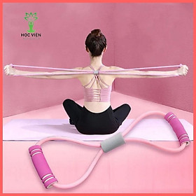 Dây Kéo Đàn Hồi Tập Tay Vai Hình Số 8 - YOGA QG, Chất Liệu Cao Su Dẻo Dai, Đàn Hồi Tốt, Giúp Bạn Có Một Cơ Thể Cân Đối, Khỏe Mạnh