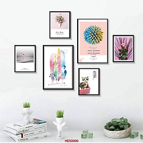 Mua SET 6 TRANH TREO TƯỜNG TROPICAL ĐÃ CÓ KHUNG