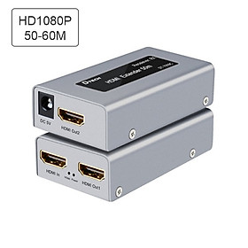 Mua Bộ chuyển đổi và khuếch đại HDMI qua dây mạng LAN 50M Dtech DT-7009C. Hàng chính hãng !!!