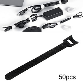 50pcs Cable Cord Tie Straps Reusable Cable Ties Cord Straps