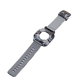 〖Follure〗For Apple Watch Series 3/2/1 Strap Silicone Waterproof Strap + Frame 42mm