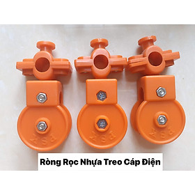 Mua Ròng Rọc Nhựa Treo Cáp Điện ( Puly Nhựa )