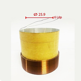 Mua Coil loa 25.9 mm loại 6 lớp lõi đồng - côn loa 25.9 mm ( 6 lớp ) dây đồng