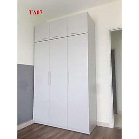 Tủ quần áo thiết kệ hiện đại - Tủ quần áo gỗ MDF  TA07- Nội thất lắp ráp Viendong Adv