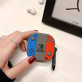 Mua Ốp Silicon Bảo Vệ cho tai nghe Galaxy Buds 2/ Buds 2 Pro/ Buds Pro/ Buds Live/ Buds FE Hình Nintendo Switch Kèm Móc Treo_ Hàng Chính Hãng