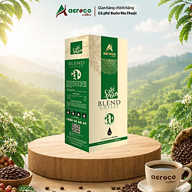 Đặc Sản Buôn Mê Thuột - Cà Phê Đặc Sản Aeroco A4, Hộp 250G, Pha Phin, Nguyên Chất 100% Rang Mộc Hậu Vị Ngọt Thơm Quyến Rũ