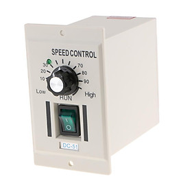 500W AC 220V Single Phase Motor Speed Controller Switch DC 0-220V Adjustable