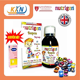 [MUA 1 TẶNG 2] KHI MUA Nutrigen Supra Syrup - Siro Bổ Sung Dinh Dưỡng Và Vi Chất cho trẻ em