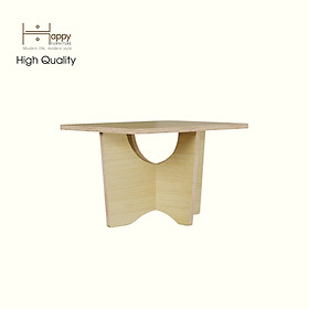 HAPPY FURNITURE , Gỗ tự nhiên , Bàn trà gỗ Plywood - SANARI , BAN_110 , 60cm x 45cm x 36cm DxRxC