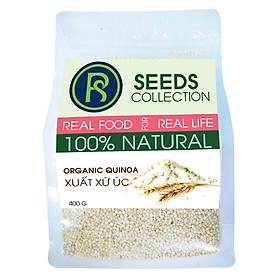 Organic Quinoa CHÍNH HÃNG Real Food Store (Túi 400gr)