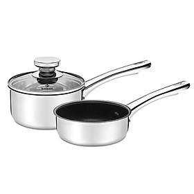 Mua Bộ Nồi Chảo INOX 304 Cao Cấp 3 Đáy Liền Khối Baby BB14 Chính Hãng KALPEN