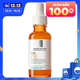Dưỡng chất giúp cải thiện và làm sáng da La Roche Posay Pure Vitamin C10 Serum 30ml