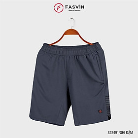 Quần short thể thao nam Fasvin S22491.HN chất liệu cao cấp mềm mịn thoải mái