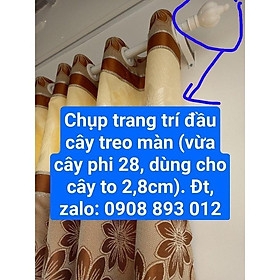 Mua Chụp Trang Trí Đầu Thanh Treo Màn Cửa