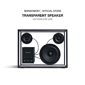 Mua Loa Trong Suốt - Transparent Speaker - Lớn - Màu Đen - Hàng chính hãng