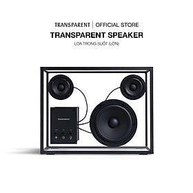 Hình ảnh Loa Trong Suốt - Transparent Speaker - Lớn - Màu Đen - Hàng chính hãng