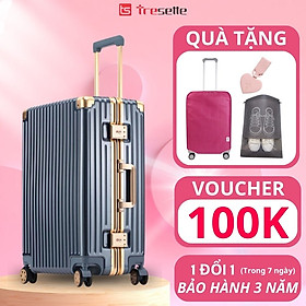 BFQ2ST500KTL: giảm 8% cho đơn từ 500K [SIZE 20 INCH] Vali khóa sập nhập khẩu Hàn Quốc Tresette 6136