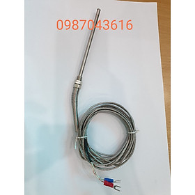 Can nhiệt K, phi 5 đầu dò 10Cm dây dài 3M