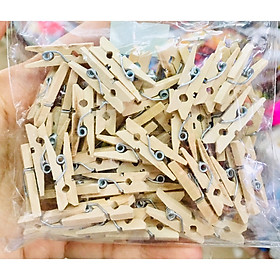 KẸP ẢNH GỖ 1 TÚI 60 KẸP