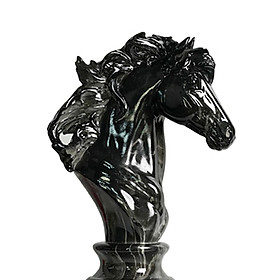 Chess Pieces Statue Sculpture Ornament Collectible Figurine Furnishing for Home Decoration Office Desk Table  Cabinet Arrangement Gift