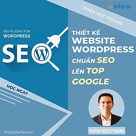 Khóa học MARKETING - Thiết kế website wordpress chuẩn SEO lên TOP Google