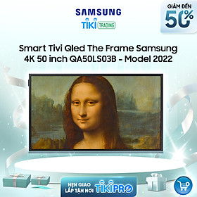 Smart Tivi QLED The Frame Samsung 4K 50 inch QA50LS03B - Model 2022