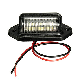 Đèn LED Chiếu Sáng Biển Số Cho Xe Hơi (6 Đèn)