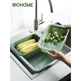 Mua Bộ thau rổ đôi chữ nhật BIOPLAS