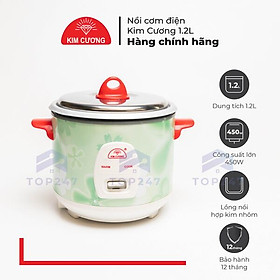 Mua Nồi Cơm Điện Kim Cương 1.2 Lít Nắp Rời - Hàng Chính Hãng