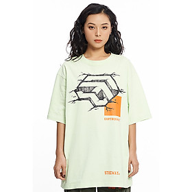 Áo Thun 5THEWAY Tay Ngắn Form Mới Xanh Chuối aka 5THEWAY /earthquake/ NEW TEE in BUTTERFLY