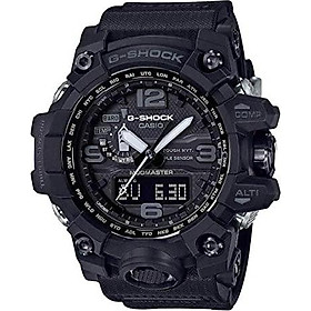 Men's Casio G-Shock Master of G Mudmaster Triple Sensor Black Watch GWG1000-1A1