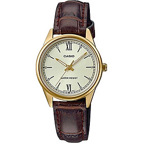 Đồng hồ nữ dây da Casio LTP-V005GL-9BUDF
