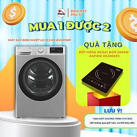 Mua Máy sấy LG DVHP50P DUAL Inverter Heat Pump 10 5kg (xám) - Hàng chính hãng (chỉ giao HCM)