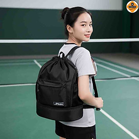 Túi Rút Thể Thao Màu Đen Xbags Wisdom – Balo Dây Rút Chống Thấm Nước, Thiết Kế Gọn Nhẹ Năng Động Cá Tính XB 6004!