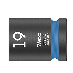 Đầu tuýp 19mm x 38mm Impaktor 8790 C Impaktor với đầu vào 1/2" Wera 05004576001