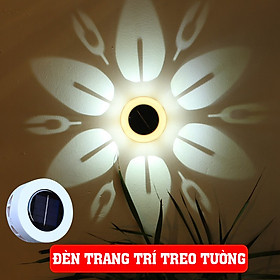 Mua Đèn Tường Năng Lượng Mặt Trời Đèn Ngoài Trời Đèn Sân Vườn  đèn trang trí phong cách bồn hoa- K1596