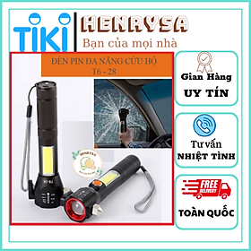 Mua Đèn Pin Siêu Sáng Cứu Hộ T6-28 đa chức năng - HENRYSA