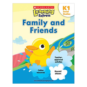 [Download Sách] Scholastic Learning Express Social Studies K1: Family and Friends