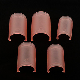 5 Pieces Dimo Protector Protective Cover for Chinese Dizi Bamboo Flute Replacement Parts