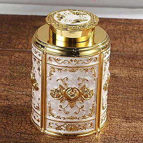 hộp đựng chè và đựng tăm hoàng gia,lọ đựng trà đồng hình bầu cao cấp