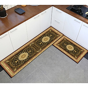 Mua Bộ 2 tấm thảm bếp MẪU CHÂU ÂU HIỆN ĐẠI  (40x60cm và 40x120cm)