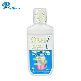 NƯỚC SÚC MIỆNG HỖ TRỢ ĐIỀU TRỊ KHÔ MIỆNG, CHUYÊN DÙNG CHO NGƯỜI KHÔ MIỆNG ORAL7 500ml